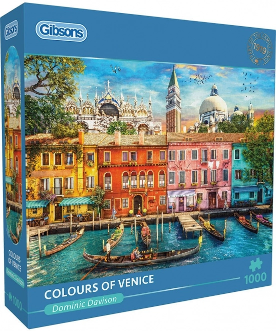 Gibsons Puzzle Farben von Venedig 1000 Teile