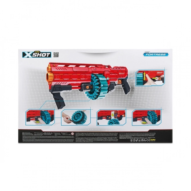 X-Shot Excel Fortress Blaster mit 48 Pfeilen