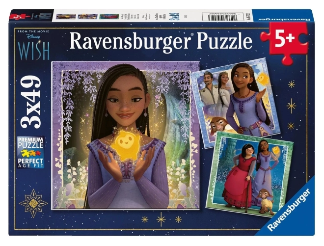 Ravensburger Disney Wunsch Puzzle 3x49 Teile