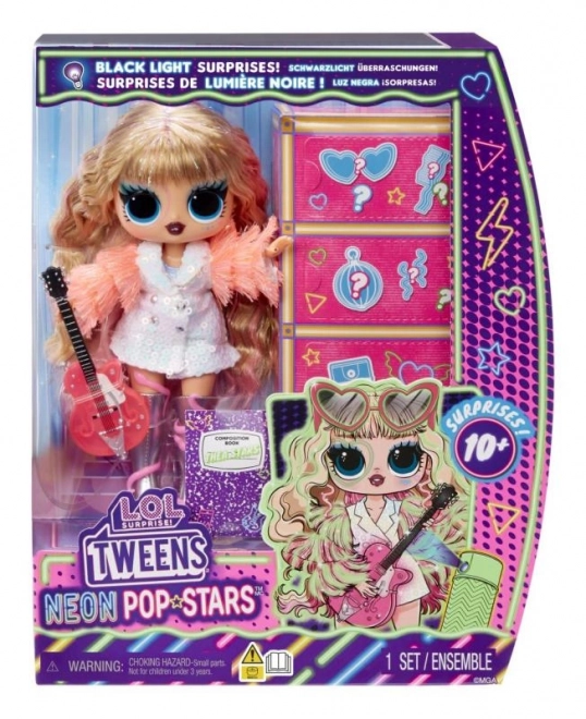 L.O.L. Surprise! Neon Pop Star Tweens Puppe - Thea Stars