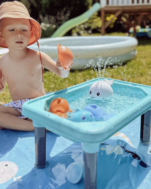 Badespielzeug Wal LED Fontäne