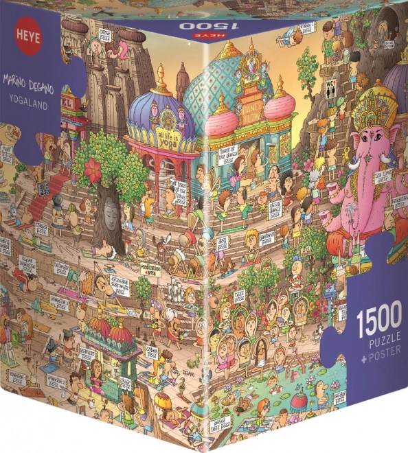 Heye Puzzle Yoga-Welt 1500 Teile