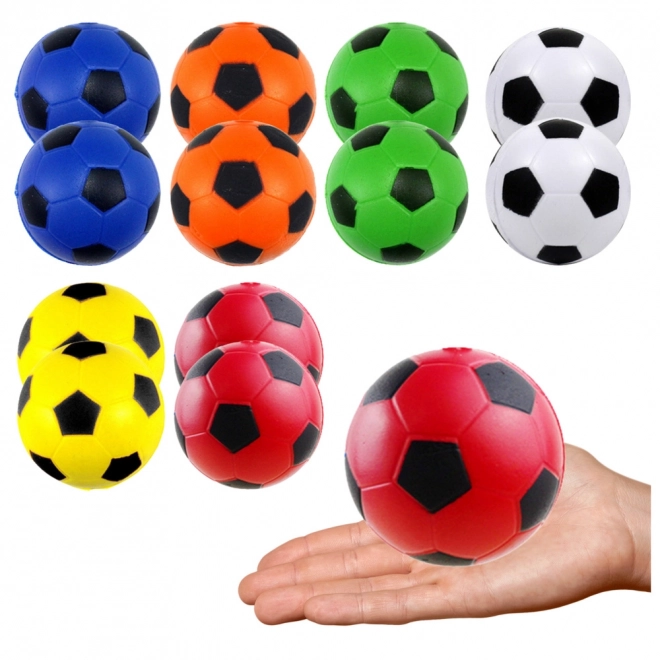 Bunte Antistressbälle 6,5 cm im 12er Set