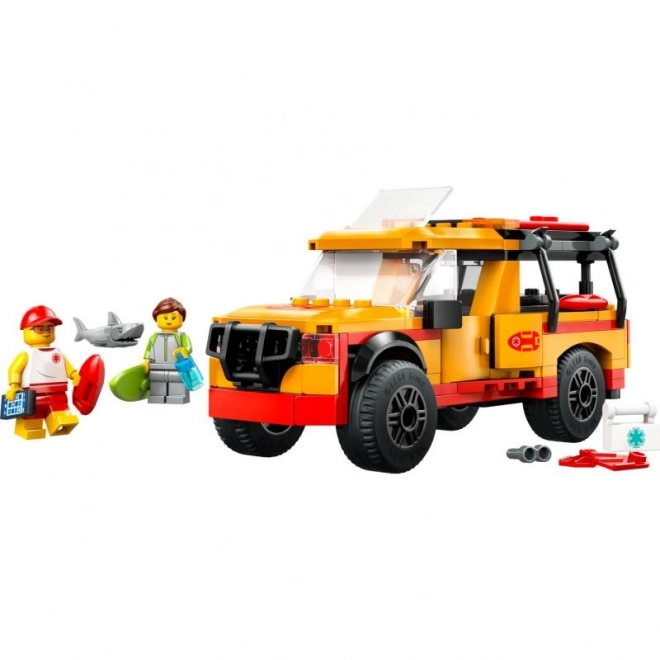 Lego City Rettungswagen am Strand