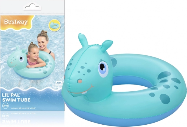 Aufblasbarer Schwimmring Nilpferd Bestway