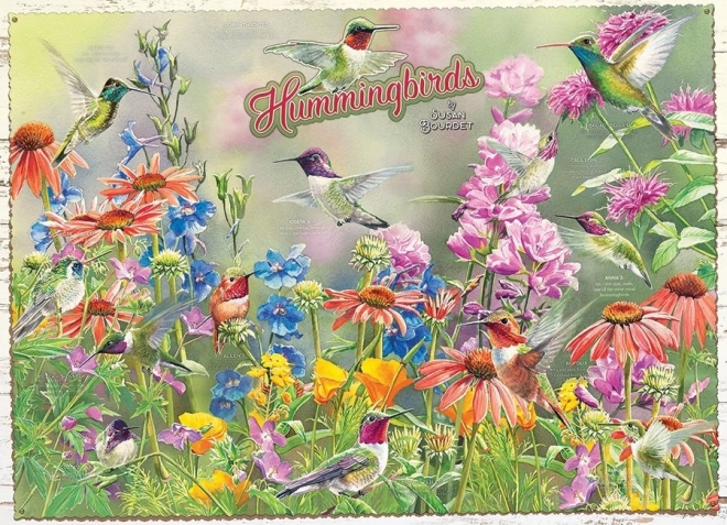 Puzzle Kolibris 1000 Teile COBBLE HILL