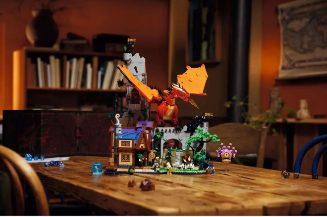 Lego Ideen Dungeons & Dragons Die Geschichte des Roten Drachen