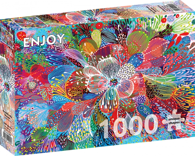 Genieße Puzzle Blumen der Revolution 1000 Teile