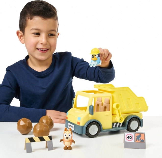Bluey Kippwagen Set mit 2 Figuren
