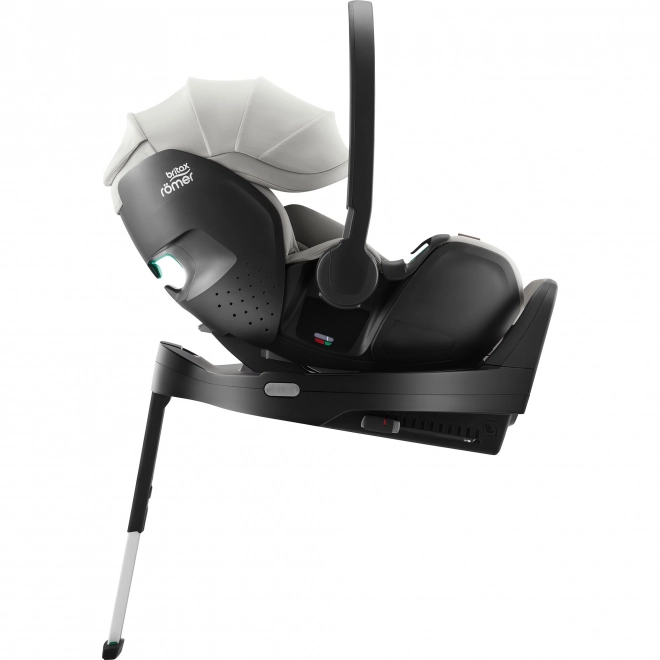 Baby-Safe Pro Lux Kindersitz mit Vario Base, Leinen Grau