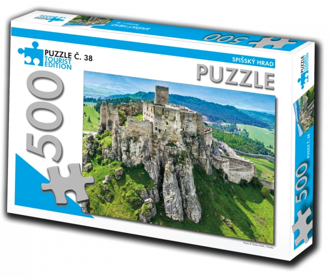 Touristen-Edition Puzzle Spišský Hrad 500 Teile