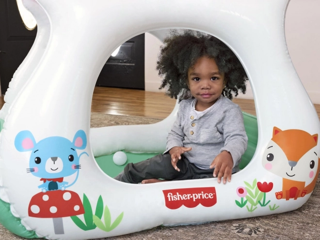 Aufblasbares Kinderbecken mit Bällen Fliegenpilz FISHER PRICE