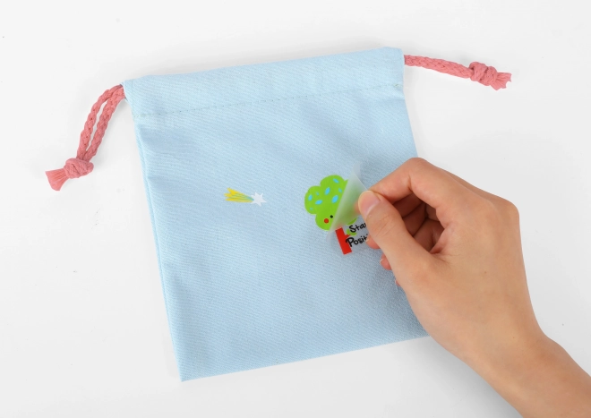 Kreatives Set - Magische Tasche mit Aufklebern