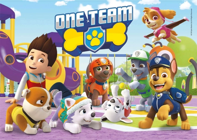 Clementoni puzzle paw patrol: wir sind ein team