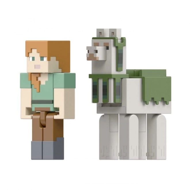 Minecraft Alex und Lama Figuren Set