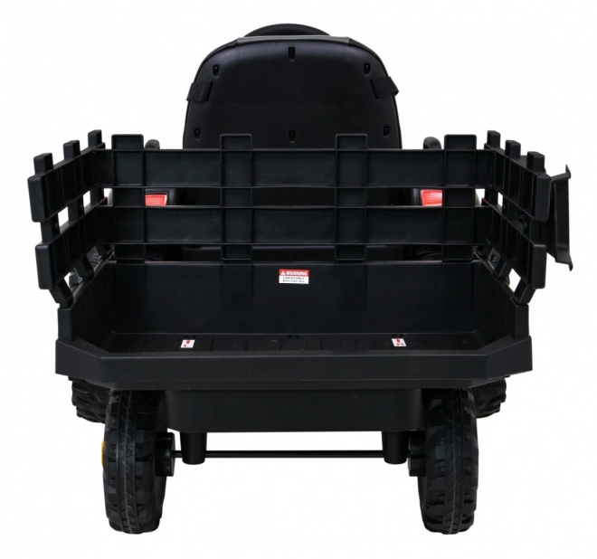 Titan-Traktor mit Anhänger schwarz