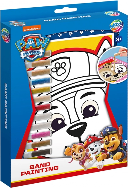 Kreativset Sandmalerei Paw Patrol