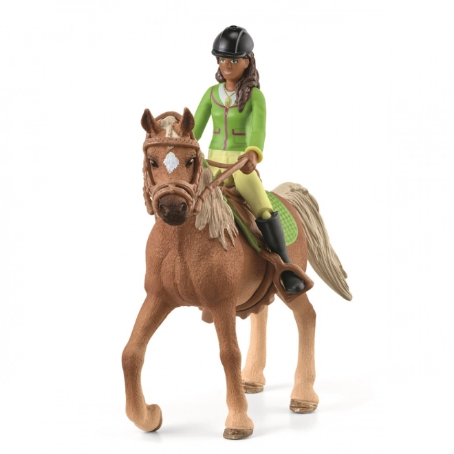 Schleich Sarah & Mystery Horse Club Figuren