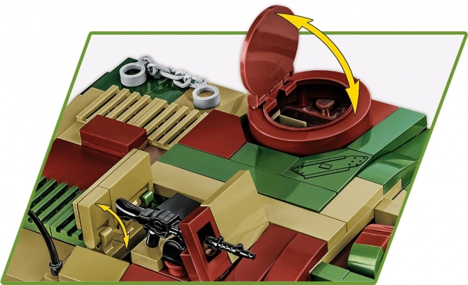 Cobi II. Weltkrieg Sturmgeschütz IV Modell