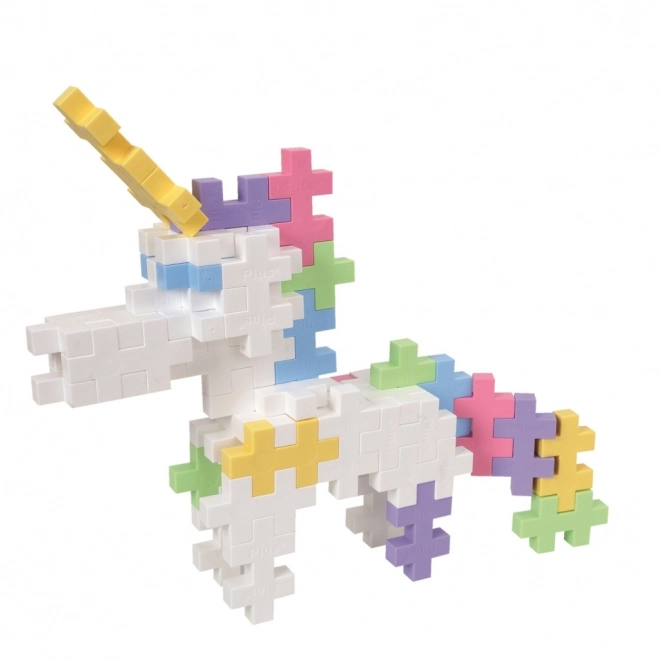 Plus-Plus Big Pastell Einhorn 50 Stück