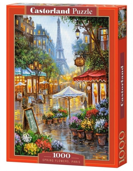 Puzzle 1000 Teile Frühlingsblumen Paris