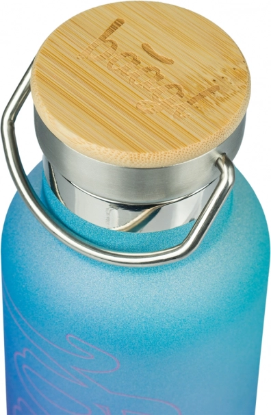 Thermoflasche mit Bambusdeckel BAAGL Gradient Blau-Violett 500 ml