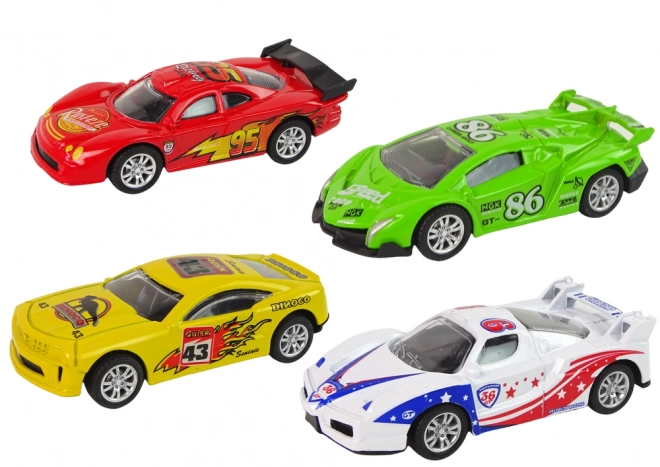 Rennauto Spielzeug 4 Farben 1:43