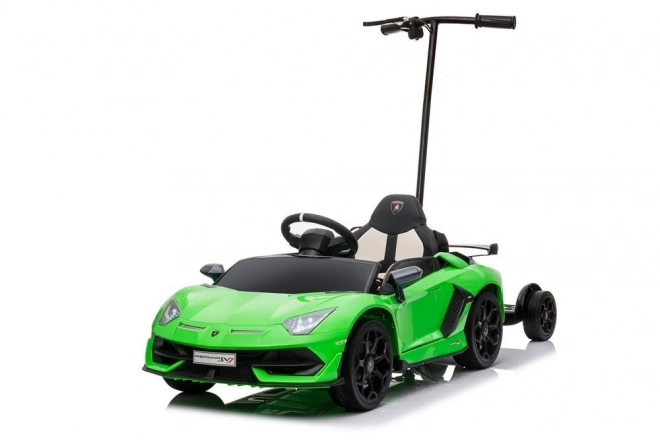 Elektrisches Kinderauto Lamborghini Aventador mit Plattform