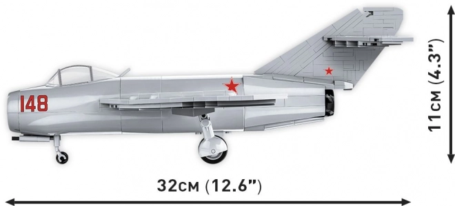 MIG-15 Fagot Modellflugzeug Bausatz