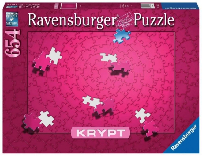 Ravensburger Krypt Puzzle – Rosa 654 Teile