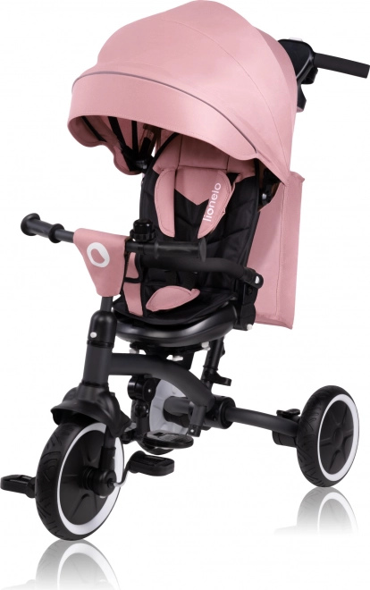 Lionelo Tris Plus 2-in-1 Dreirad in Pink Rose