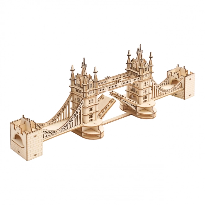 Holzpuzzle 3D Tower Bridge mit Beleuchtung