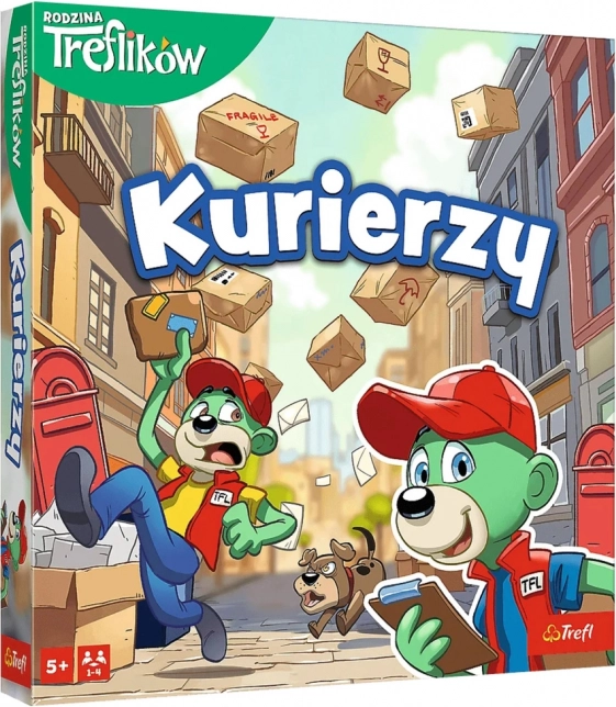 Brettspiel Kuriere TREFLIK FAMILY
