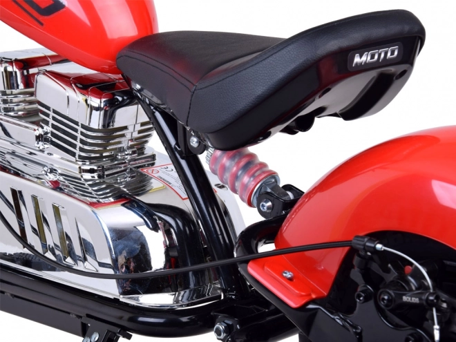 Elektrischer Chopper Motorrad für Kinder – Rot
