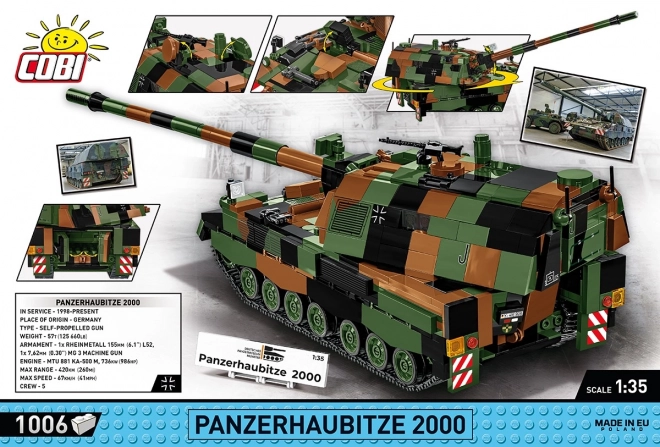 Bausatz Panzerhaubitze 2000 - 1006 Bausteine