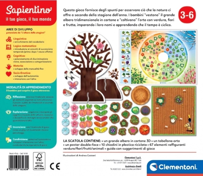 Clementoni Baum der vier Jahreszeiten