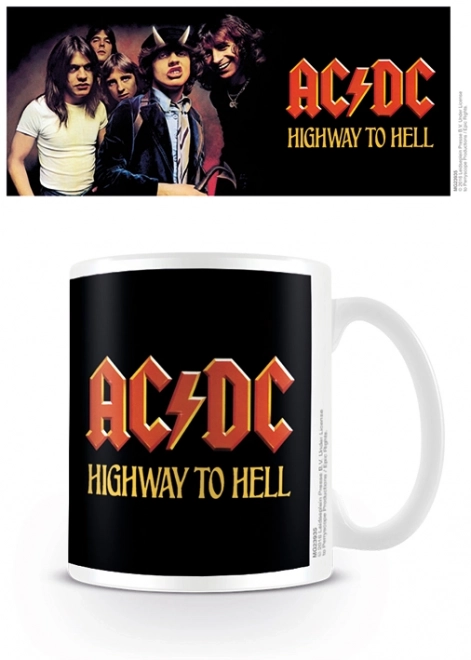 Keramiktasse AC/DC Highway to Hell