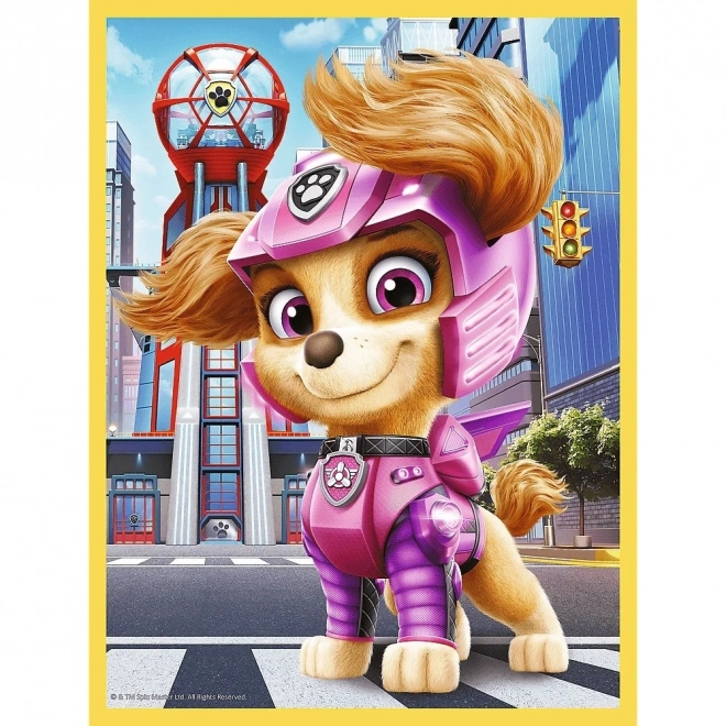 Oboustranniges Puzzle PAW PATROL Sky und Rubble - BABY MAXI 2x10 Teile