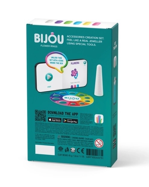 Hey Clay Bijou Blumige Ringe