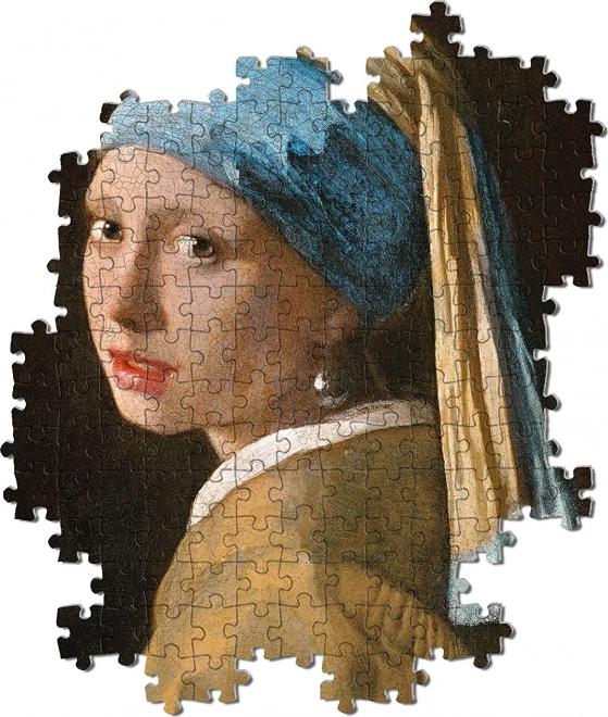 Puzzle 1000 Teile Kunstwerk - Mädchen mit Perlenohrring