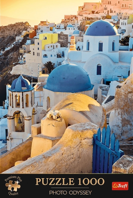 Puzzle Miasteczko Oia Santorini 1000 Teile