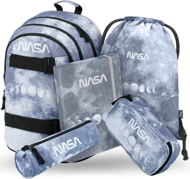 Schulset BAAGL Skate NASA Grau