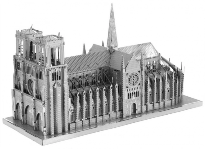 Notre-Dame Kathedrale 3D Puzzle - METAL EARTH ICONX