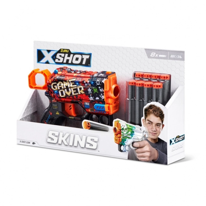 Abschussvorrichtung SKINS MENACE (8 Pfeile) Muster B