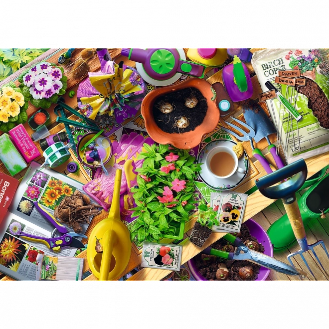 Puzzle Gartenreinigung 1000 Teile