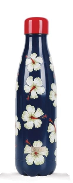 Thermos mit Blumenmotiv