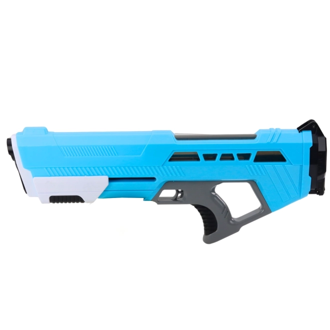 Große Wasserpistole mit Pumpe blau