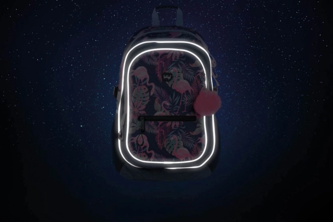 Ergonomischer Schulrucksack Flamingo von BAAGL