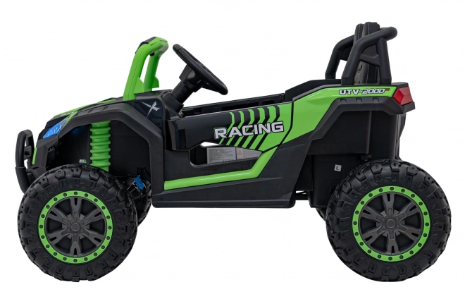Elektrisches Kinderauto Buggy UTV 2000M Racing Grün