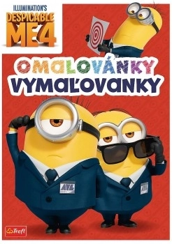 Malbücher mit dem Thema des Films Minions